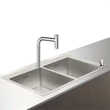 Køkken: sink