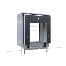 Indlæser udstyr: dock-shelter