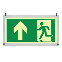 Skiltning: exit-sign