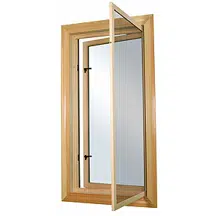 Fenêtre: wooden-double-glazed