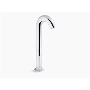 Oblo® Tall Touchless faucet with Kinesis™ sensor technology and temperature mixer, AC-powered