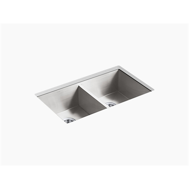 vault™ 32" x 18-5/16" x 9-7/16" undermount double-equal kitchen sink