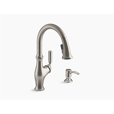 Worth® pull-down kitchen faucet
