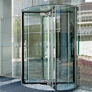 revolving door, all glass crane 4000 series showcase