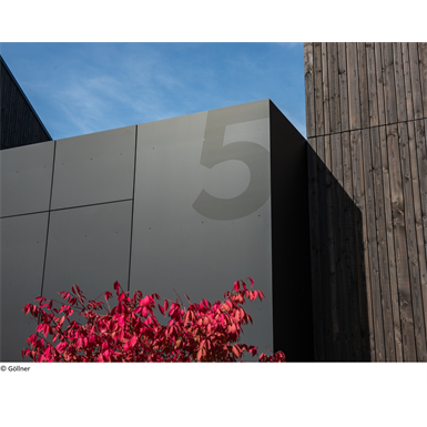 HPL facade cladding 10mm "Duropal XTerior compact - single-sided lacquering"
