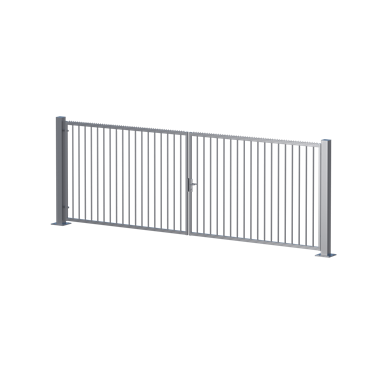 swing gate double 6m extended (package)