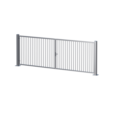 swing gate double 6m extended (package)