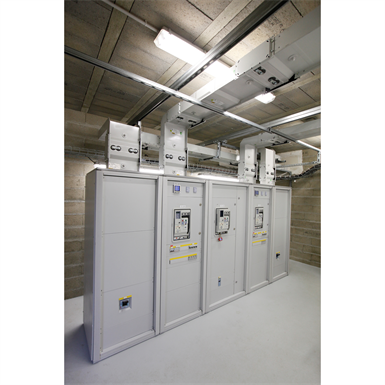 modular xl³ 4000 metal enclosures for ip55 electrical panels with protection devices up to 6300a