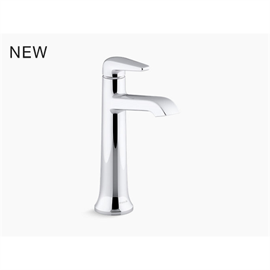 tempered™ tall single-handle bathroom sink faucet