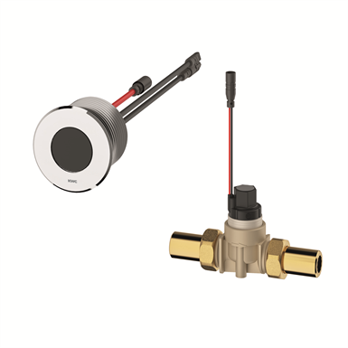 F5E Urinal flush valve for concealed mounting F5EF3002