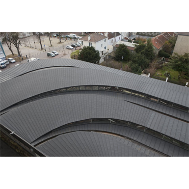 ZINC roofing - VMZINC Standing seam roof