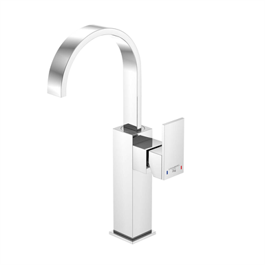 series 135 single lever basin mixer without pop up waste 135 1551