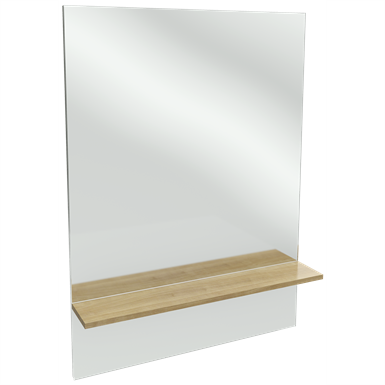 struktura - tall mirror with shelf 79 cm
