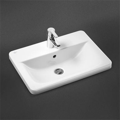 concept cube 58cm countertop washbasin 1 taphole