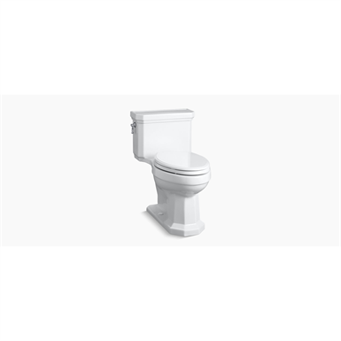 K-3940 Kathryn® Comfort Height® One-piece compact elongated 1.28 gpf chair height toilet with slow-close seat