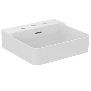 conca new consolle basin 50 with 3 tapholes.