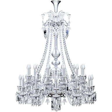 zenith chandelier 24l long