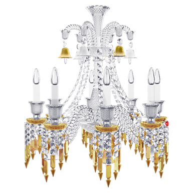 zenith charleston chandelier 8l