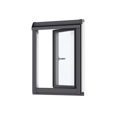 vertical pinewood window element side/bottom-hinged - vfa/b