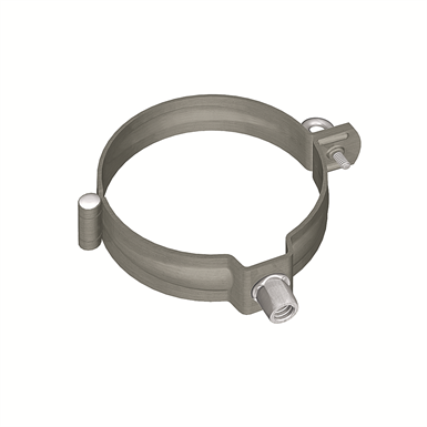 Downpipe bracket round (size 100, prePATINA graphite-grey)