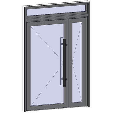 grand trafic doors - double outward opening with transom