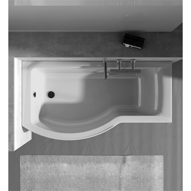 CONNECT Bath ASY 170X90mm LH Built In White