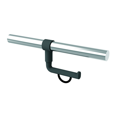 Inox Care Toilet roll holder, may be added at a later stage, 143x120