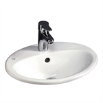 Bathroom sink Nautic 5545 - for bult-in 45 cm