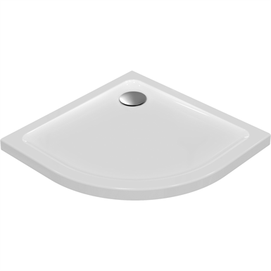 connect shower tray 90x90 white ig cnr no patn