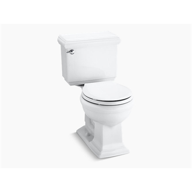 memoirs® classic comfort height® two-piece round-front 1.28 gpf chair height toilet