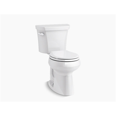 highline® comfort height® two-piece round-front 1.28 gpf chair height toilet