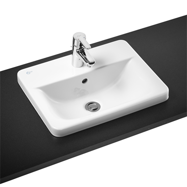 concept cube 50cm countertop washbasin 1 taphole