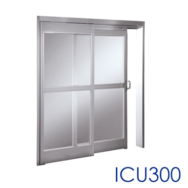 manual sliding door, icu 300/1200 showcase