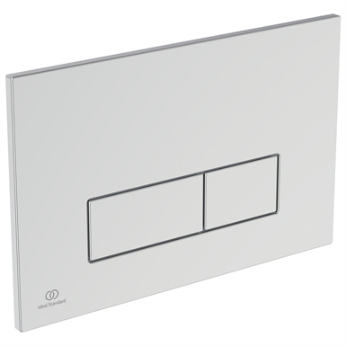 OLEAS P2 FLUSH PLATE DUAL WHITE IDEAL STANDARD BRANDED