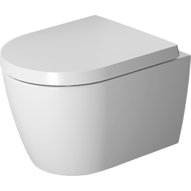 me by starck toilet wall mounted compact duravit rimless¨ 253009