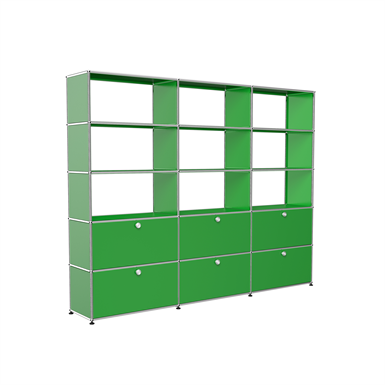 room divider with library shelving, customisable