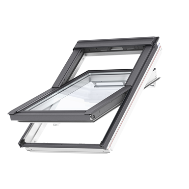 Top Operated Pinewood roof window Centre-pivot - GGL
