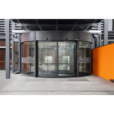 revolving door, ktc2 automatic wall-hosted