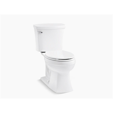 elliston® comfort height® the complete solution® two-piece elongated 1.28 gpf chair height toilet with seat