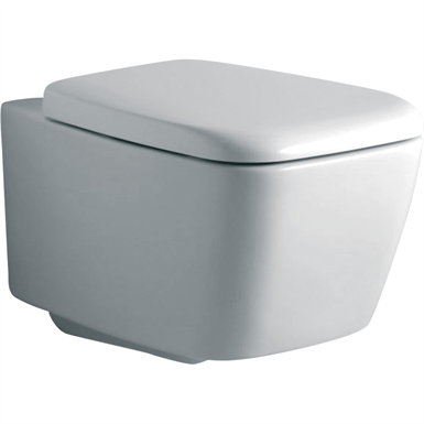 ventuno seat and cover for back to wall and wall mounted wc pan