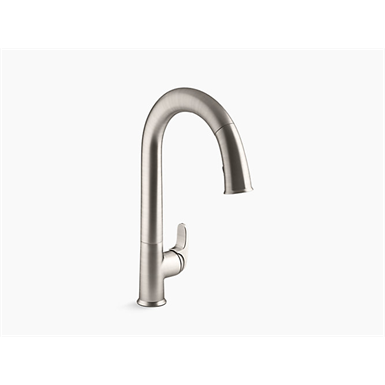 sensate® kitchen faucet with kohler® konnect™ and voice-activated technology