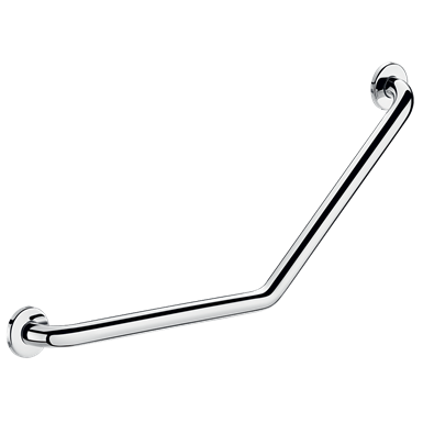 5081p2 
grab bar 135° 
polished stainless steel 
2 fixing points
