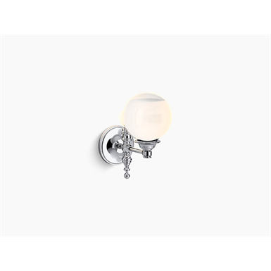 damask™ one-light lacemaker sconce
