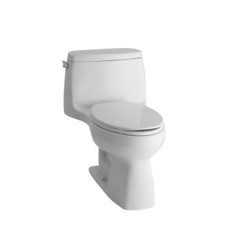 k-3810 santa rosa™ comfort height® one-piece, compact elongated 1.28 gpf toilet