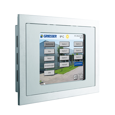 KNX Touch panel operating terminal