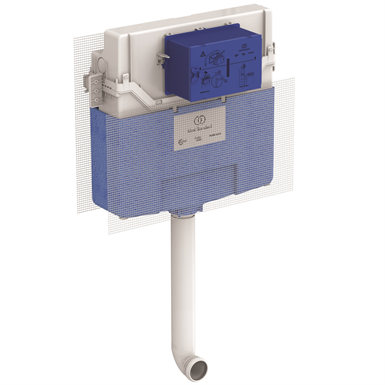 prosys 120 class 1 wc cistern mechanical front actuation