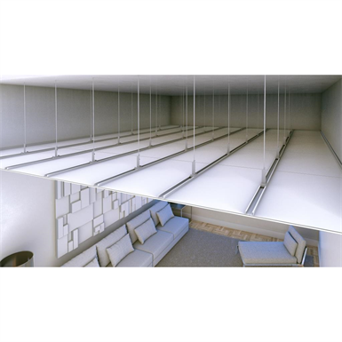 F530 Continuous Suspended Ceiling 400 Ru12 5 Br Cr3 Placo